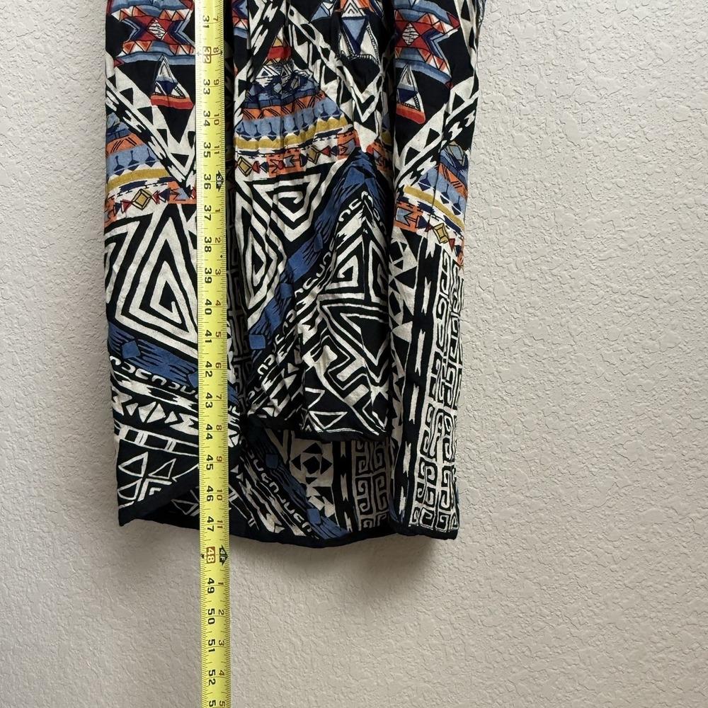 Angie Smocked Tube Top Maxi Dress Womens S Aztec Boho Gypsy Festival Fairy - Picture 5 of 14